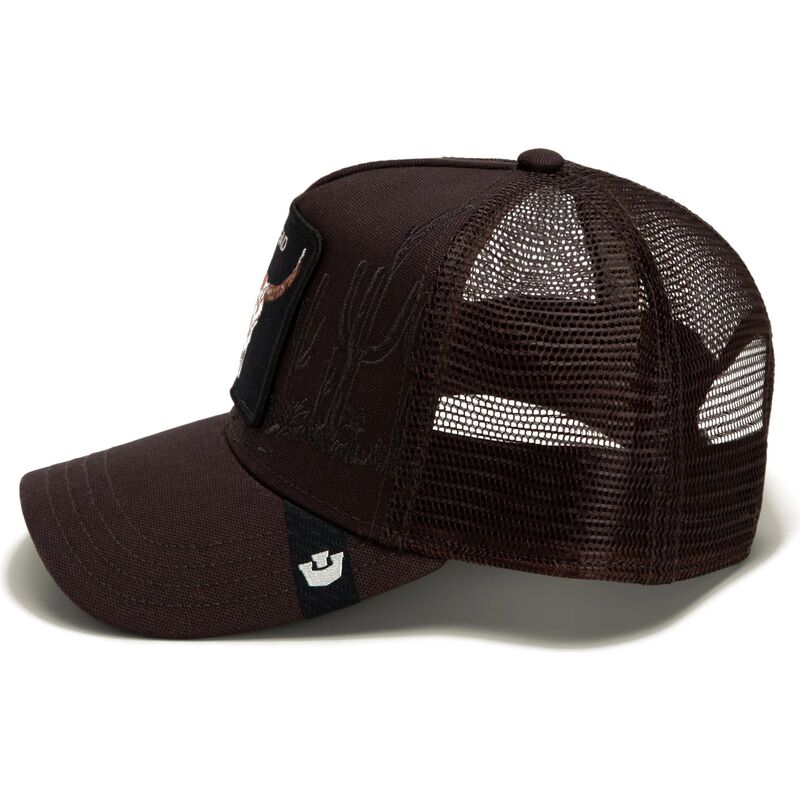kapa-zaobljena-smeda-snapback-skull-badlands-dead-the-farm-goorin-bros