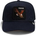 kapa-zaobljena-mornarsko-plava-snapback-eagle-badlands-freedom-the-farm-goorin-bros