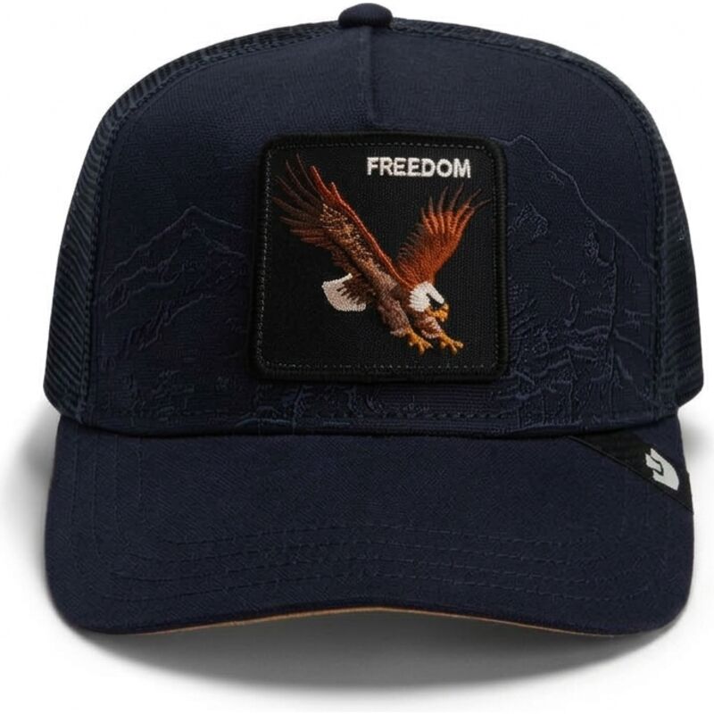 kapa-zaobljena-mornarsko-plava-snapback-eagle-badlands-freedom-the-farm-goorin-bros