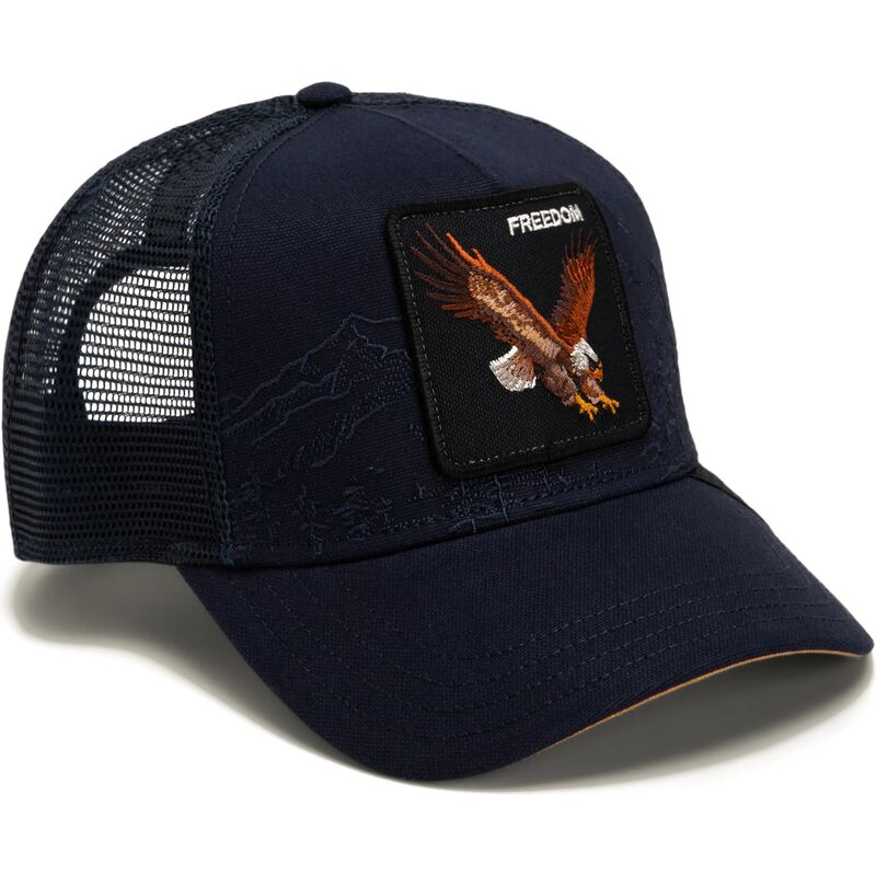 kapa-zaobljena-mornarsko-plava-snapback-eagle-badlands-freedom-the-farm-goorin-bros