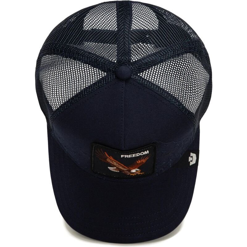 kapa-zaobljena-mornarsko-plava-snapback-eagle-badlands-freedom-the-farm-goorin-bros