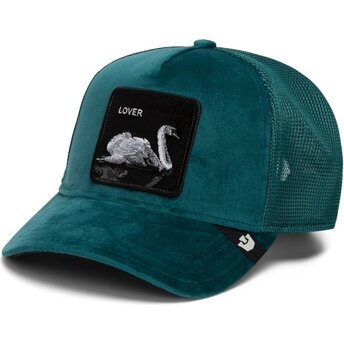 Kapa zaobljena zelena snapback Velour Lover The Farm Goorin Bros.