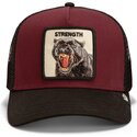 kapa-zaobljena-crvena-snapback-strength-panther-original-recipe-the-farm-goorin-bros