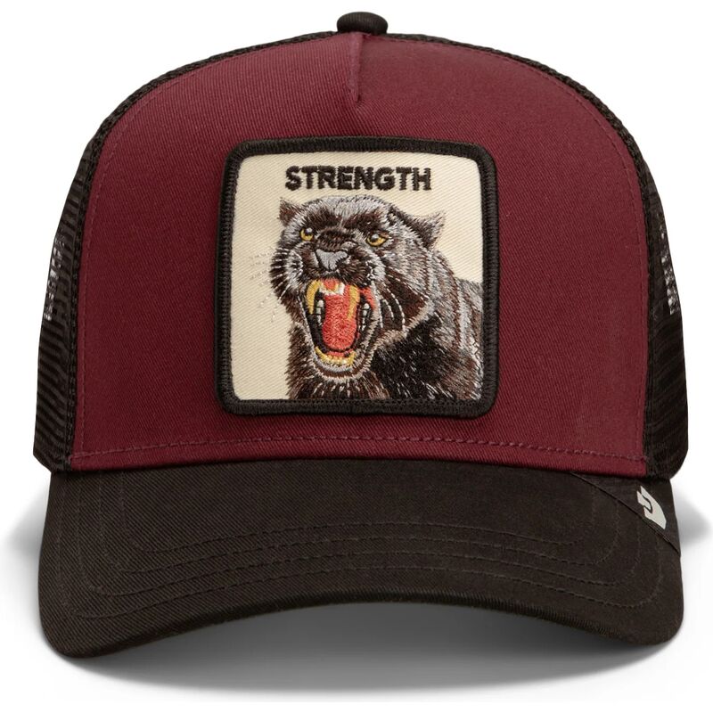 kapa-zaobljena-crvena-snapback-strength-panther-original-recipe-the-farm-goorin-bros