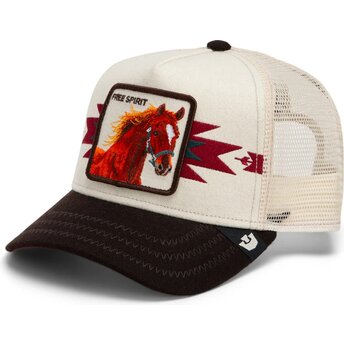 Kapa zaobljena krem snapback Canyon Free Spirit Trailblazer The Farm Goorin Bros.