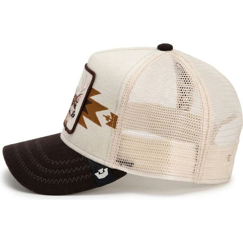 kapa-zaobljena-krem-snapback-canyon-bae-trailblazer-the-farm-goorin-bros