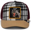 kapa-zaobljena-visebojno-snapback-brit-panther-check-mate-pissed-the-farm-goorin-bros