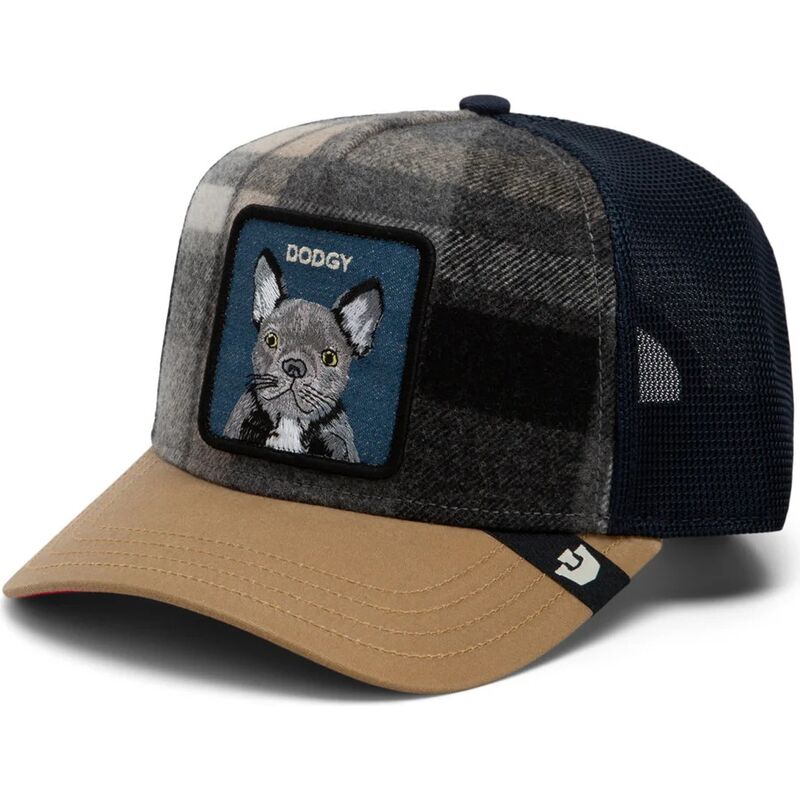 kapa-zaobljena-visebojno-snapback-brit-frenchie-check-mate-dodgy-the-farm-goorin-bros