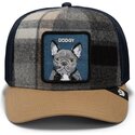 kapa-zaobljena-visebojno-snapback-brit-frenchie-check-mate-dodgy-the-farm-goorin-bros