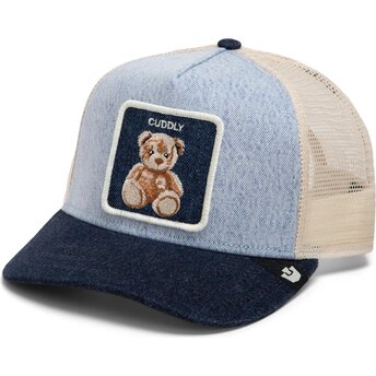 Kapa zaobljena plava snapback Cuddly After Dark The Farm Goorin Bros.