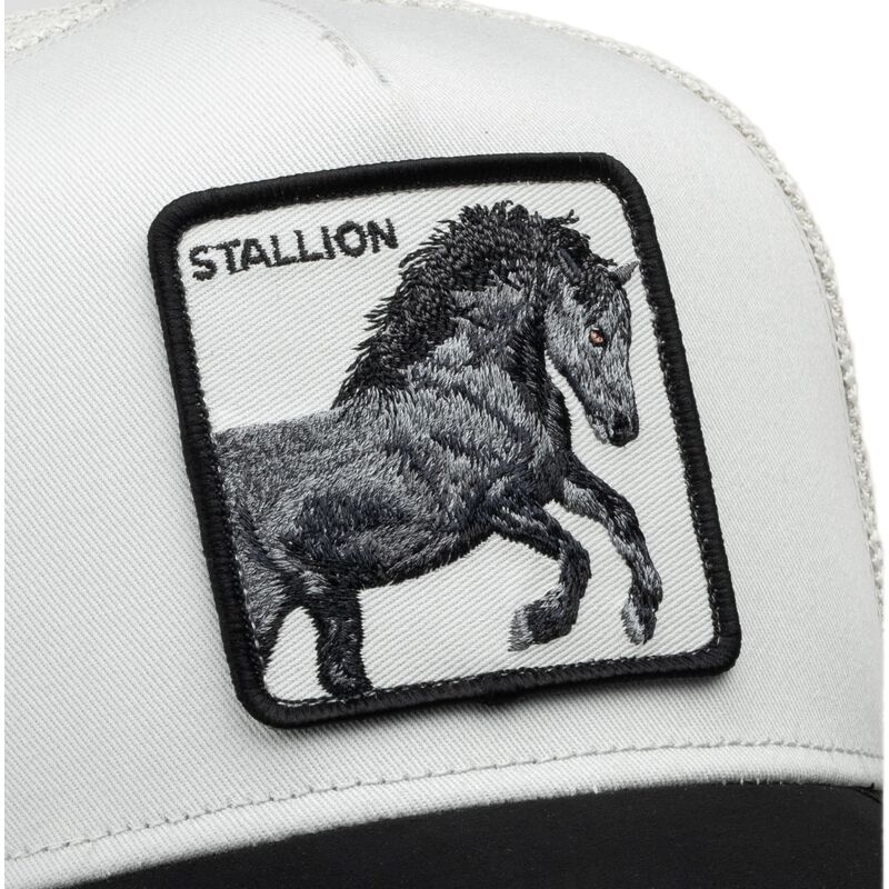 kapa-zaobljena-bijela-snapback-digital-stallion-split-decision-the-farm-goorin-bros