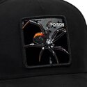 kapa-zaobljena-crna-snapback-black-out-spider-blackened-metallic-poison-the-farm-goorin-bros