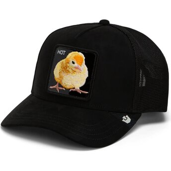 Kapa zaobljena crna snapback Black Out Chick Blackened Metallic Hot The Farm Goorin Bros.