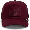 kapa-zaobljena-crvena-snapback-tonal-bae-full-intent-the-farm-goorin-bros