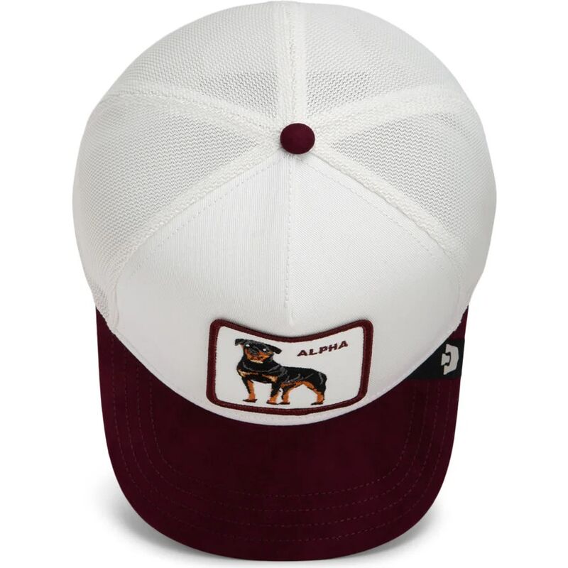 kapa-zaobljena-bijela-snapback-suede-alpha-microsuede-the-farm-goorin-bros