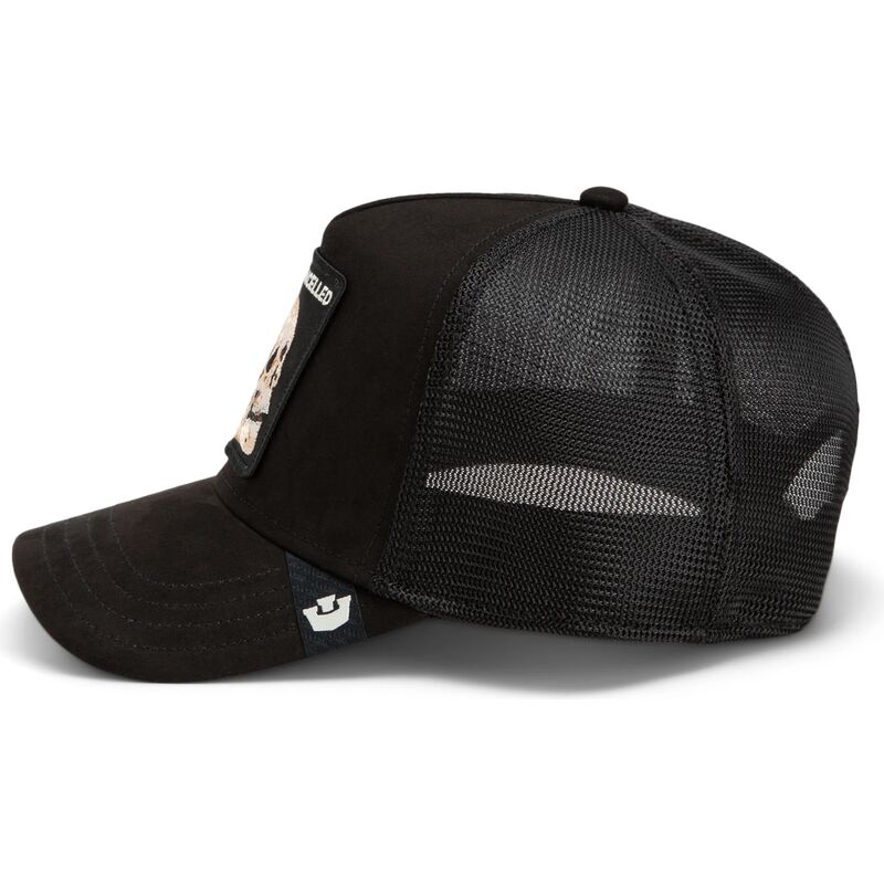 kapa-zaobljena-crna-snapback-suede-cancelled-skull-microsuede-the-farm-goorin-bros
