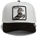 kapa-zaobljena-siva-snapback-suede-stallion-microsuede-the-farm-goorin-bros