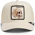kapa-zaobljena-bez-snapback-suede-cancelled-skull-microsuede-the-farm-goorin-bros