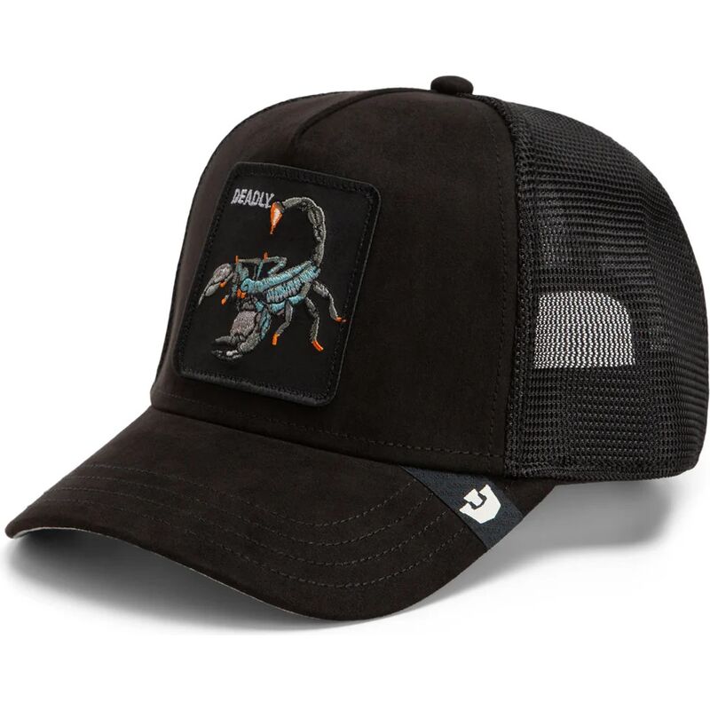kapa-zaobljena-crna-snapback-suede-scorpion-microsuede-the-farm-goorin-bros