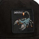 kapa-zaobljena-crna-snapback-suede-scorpion-microsuede-the-farm-goorin-bros