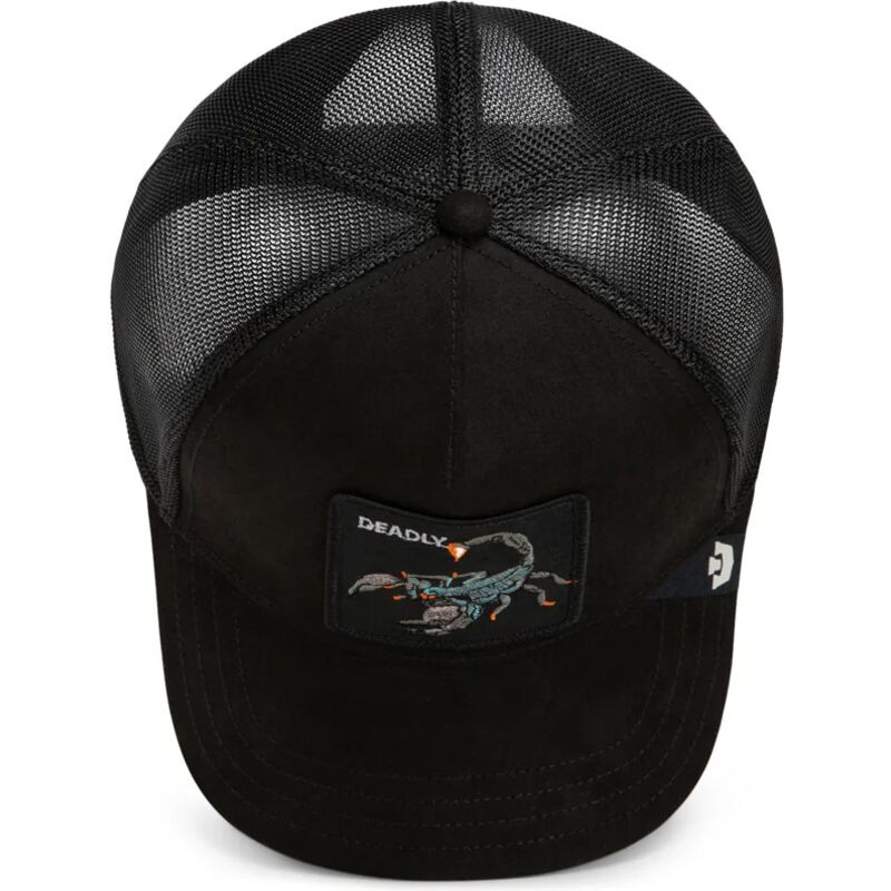 kapa-zaobljena-crna-snapback-suede-scorpion-microsuede-the-farm-goorin-bros