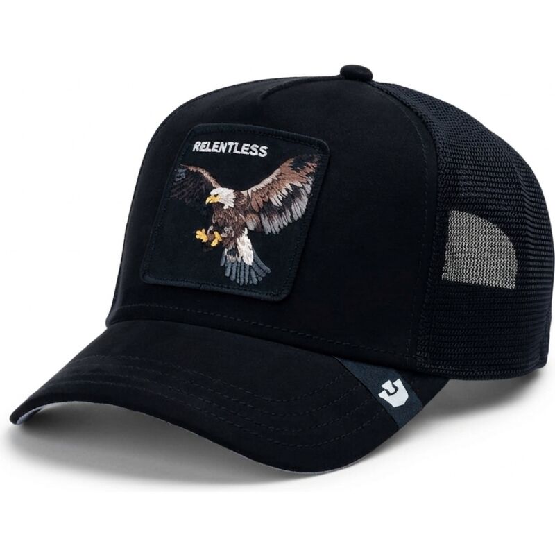 kapa-zaobljena-crna-snapback-suede-relentless-eagle-microsuede-the-farm-goorin-bros
