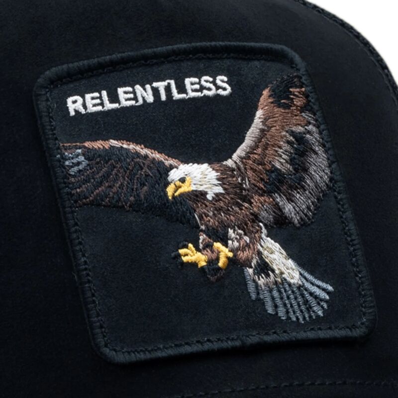 kapa-zaobljena-crna-snapback-suede-relentless-eagle-microsuede-the-farm-goorin-bros