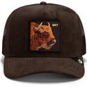 kapa-zaobljena-smeda-snapback-corduroy-grit-ridgeline-the-farm-goorin-bros