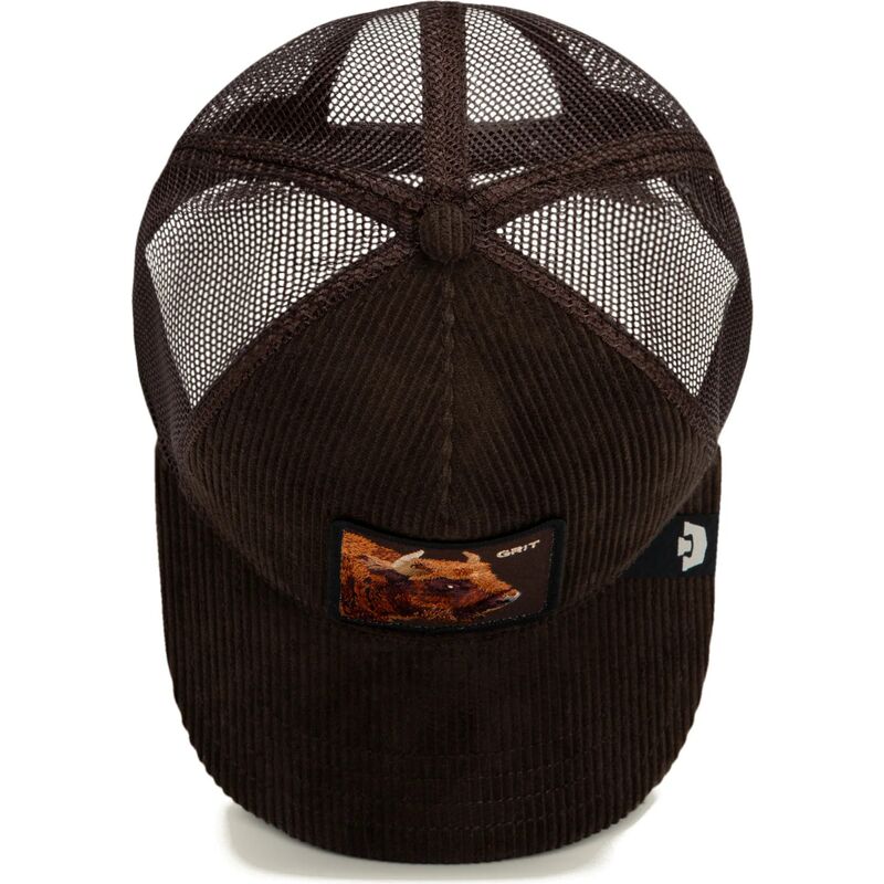 kapa-zaobljena-smeda-snapback-corduroy-grit-ridgeline-the-farm-goorin-bros