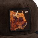 kapa-zaobljena-smeda-snapback-corduroy-grit-ridgeline-the-farm-goorin-bros