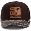 kapa-zaobljena-smeda-snapback-engraved-dog-camo-glitch-the-farm-goorin-bros