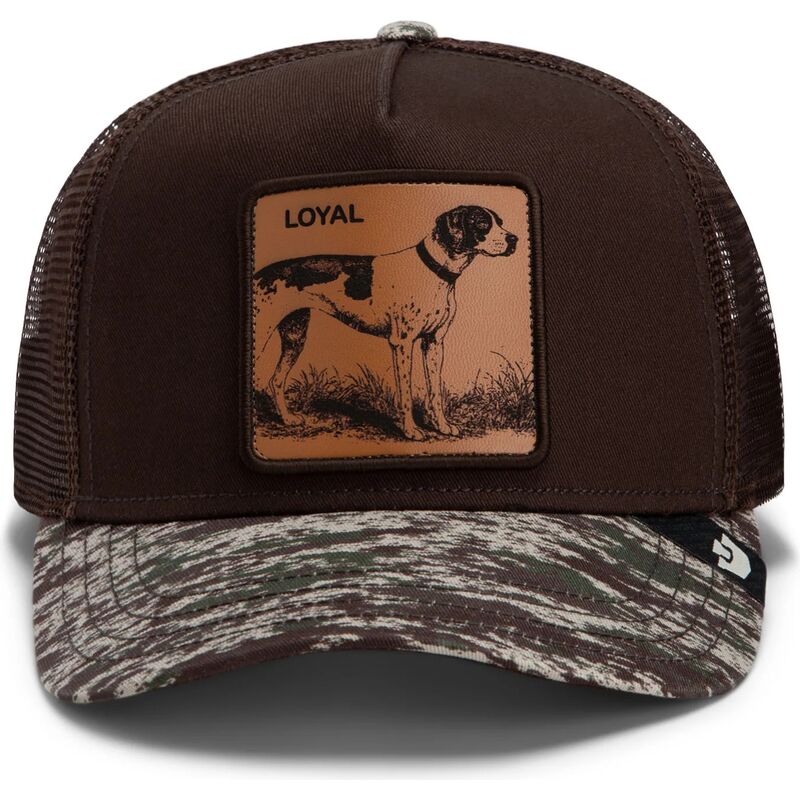 kapa-zaobljena-smeda-snapback-engraved-dog-camo-glitch-the-farm-goorin-bros
