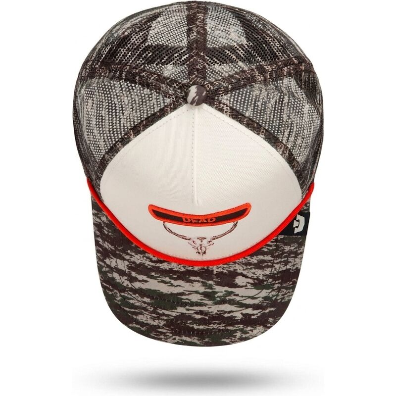 kapa-zaobljena-maskirni-snapback-rocker-dead-camo-glitch-skull-the-farm-goorin-bros