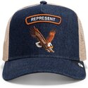 kapa-zaobljena-mornarsko-plava-snapback-represent-rocker-denim-after-dark-the-farm-goorin-bros