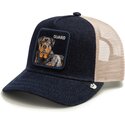 kapa-zaobljena-mornarsko-plava-snapback-guard-denim-after-dark-the-farm-goorin-bros