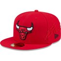 kapa-ravna-crvena-prilagodena-59fifty-side-script-chicago-bulls-nba-new-era