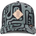 kapa-zaobljena-zelena-snapback-hft-denim-oracle-djinns