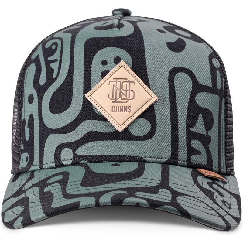 kapa-zaobljena-zelena-snapback-hft-denim-oracle-djinns