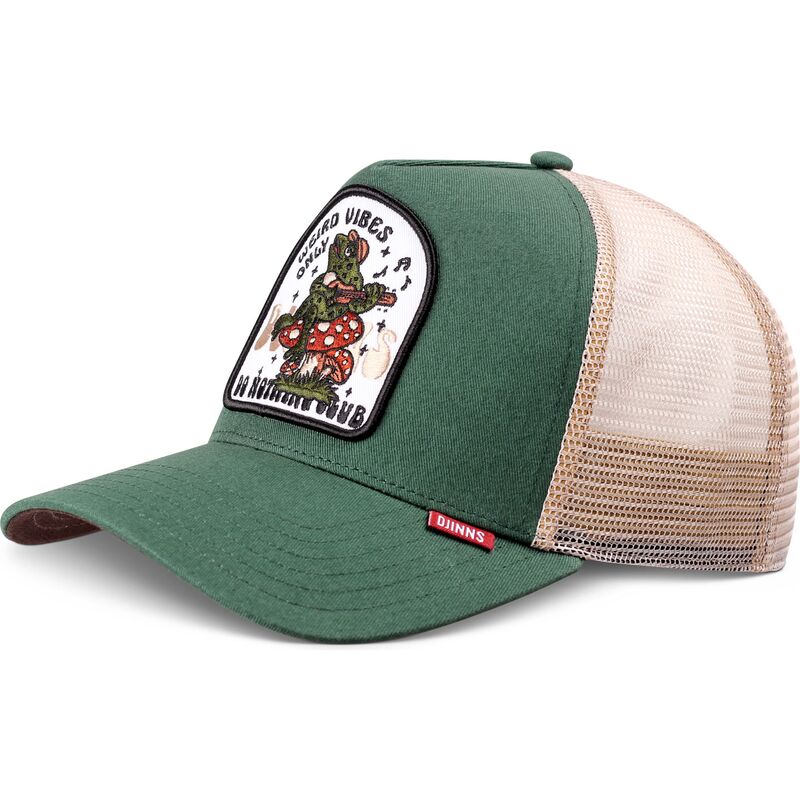 kapa-zaobljena-zelena-snapback-hft-do-nothing-club-weird-vibes-frog-djinns