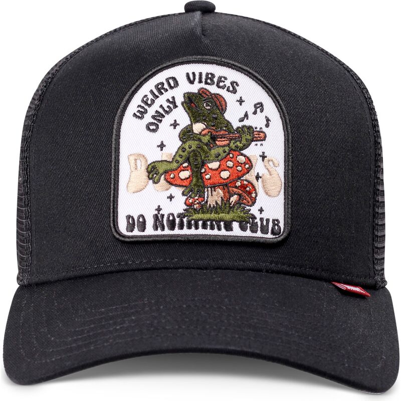 kapa-zaobljena-crna-snapback-hft-do-nothing-club-weird-vibes-frog-djinns