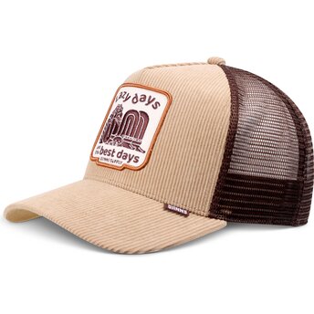 Kapa zaobljena kaki snapback HFT Lazy Days Djinns