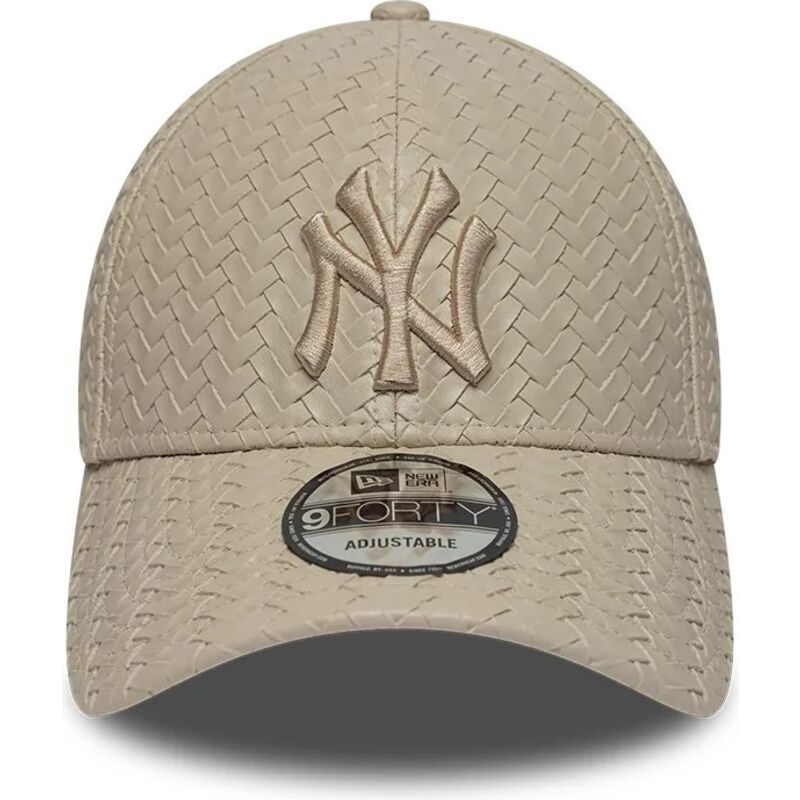 kapa-zaobljena-bez-podesiv-9forty-pu-weave-new-york-yankees-mlb-new-era
