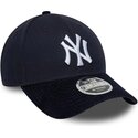 kapa-zaobljena-mornarsko-plava-snapback-9forty-m-crown-cord-visor-new-york-yankees-mlb-new-era