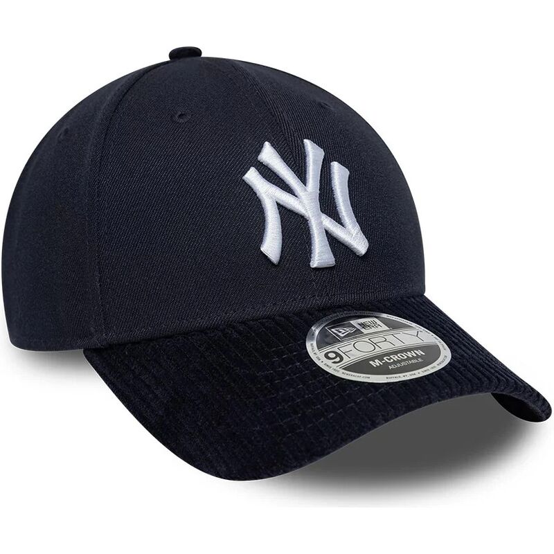 kapa-zaobljena-mornarsko-plava-snapback-9forty-m-crown-cord-visor-new-york-yankees-mlb-new-era