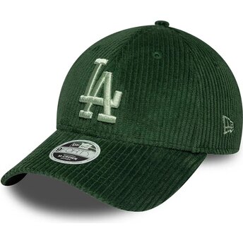 Kapa zaobljena zelena snapback 9FORTY M-Crown Chunky Cord Los Angeles Dodgers MLB New Era