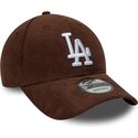 kapa-zaobljena-smeda-snapback-9forty-entry-cord-los-angeles-dodgers-mlb-new-era