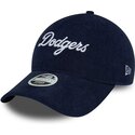 kapa-zaobljena-mornarsko-plava-podesiv-9twenty-cord-script-los-angeles-dodgers-mlb-new-era