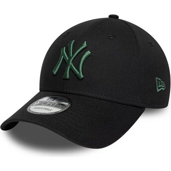 Kapa zaobljena crna podesiv 9FORTY League Essential New York Yankees MLB New Era