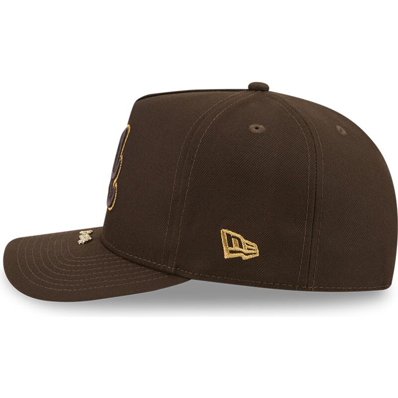 kapa-zaobljena-smeda-snapback-9fifty-a-frame-precurved-visor-pin-atlanta-braves-mlb-new-era