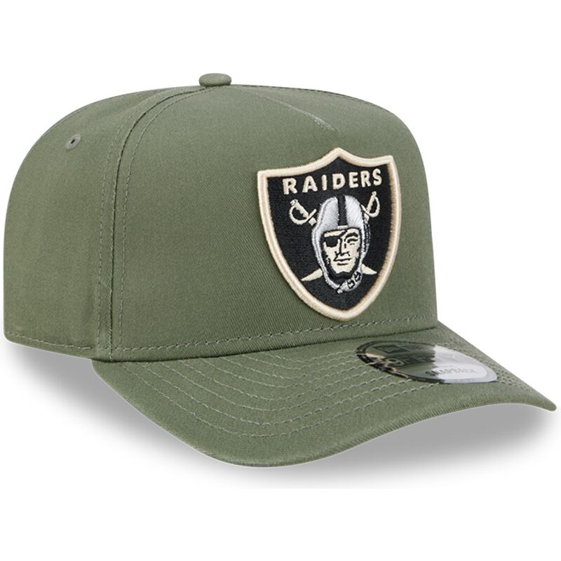 kapa-zaobljena-zelena-snapback-9fifty-a-frame-precurved-side-pin-las-vegas-raiders-nfl-new-era